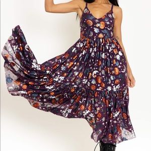 BlackMilk Trick or Treat Midaxi Dress